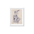 Picture of Blue Botanical II _GroupedProduct_Rectangle_Portrait_Framed_Matted_