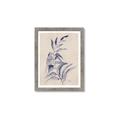 Picture of Blue Botanical II _GroupedProduct_Rectangle_Portrait_Framed_Matted_