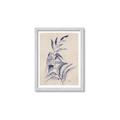 Picture of Blue Botanical II _GroupedProduct_Rectangle_Portrait_Framed_Matted_