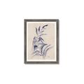 Picture of Blue Botanical II _GroupedProduct_Rectangle_Portrait_Framed_Matted_