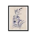Picture of Blue Botanical II _GroupedProduct_Rectangle_Portrait_Framed_Matted_
