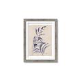 Picture of Blue Botanical II _GroupedProduct_Rectangle_Portrait_Framed_Matted_