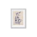 Picture of Blue Botanical II _GroupedProduct_Rectangle_Portrait_Framed_Matted_