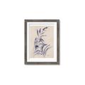 Picture of Blue Botanical II _GroupedProduct_Rectangle_Portrait_Framed_Matted_