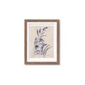 Picture of Blue Botanical II _GroupedProduct_Rectangle_Portrait_Framed_Matted_