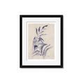 Picture of Blue Botanical II _GroupedProduct_Rectangle_Portrait_Framed_Matted_