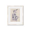 Picture of Blue Botanical II _GroupedProduct_Rectangle_Portrait_Framed_Matted_