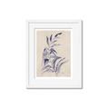Picture of Blue Botanical II _GroupedProduct_Rectangle_Portrait_Framed_Matted_