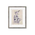 Picture of Blue Botanical II _GroupedProduct_Rectangle_Portrait_Framed_Matted_