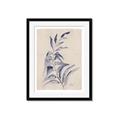 Picture of Blue Botanical II _GroupedProduct_Rectangle_Portrait_Framed_Matted_