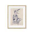 Picture of Blue Botanical II _GroupedProduct_Rectangle_Portrait_Framed_Matted_