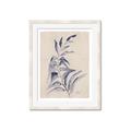 Picture of Blue Botanical II _GroupedProduct_Rectangle_Portrait_Framed_Matted_