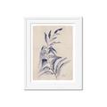 Picture of Blue Botanical II _GroupedProduct_Rectangle_Portrait_Framed_Matted_