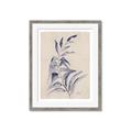 Picture of Blue Botanical II _GroupedProduct_Rectangle_Portrait_Framed_Matted_