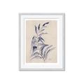 Picture of Blue Botanical II _GroupedProduct_Rectangle_Portrait_Framed_Matted_
