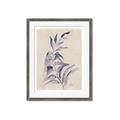 Picture of Blue Botanical II _GroupedProduct_Rectangle_Portrait_Framed_Matted_