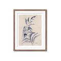 Picture of Blue Botanical II _GroupedProduct_Rectangle_Portrait_Framed_Matted_