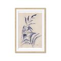 Picture of Blue Botanical II _GroupedProduct_Rectangle_Portrait_Framed_Matted_