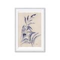 Picture of Blue Botanical II _GroupedProduct_Rectangle_Portrait_Framed_Matted_