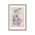 Picture of Blue Botanical II _GroupedProduct_Rectangle_Portrait_Framed_Matted_