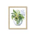 Picture of Green Vase I  _GroupedProduct_Rectangle_Portrait_Framed_Matted_