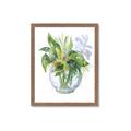 Picture of Green Vase I  _GroupedProduct_Rectangle_Portrait_Framed_Matted_