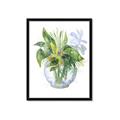 Picture of Green Vase I  _GroupedProduct_Rectangle_Portrait_Framed_Matted_