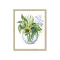 Picture of Green Vase I  _GroupedProduct_Rectangle_Portrait_Framed_Matted_
