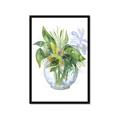 Picture of Green Vase I  _GroupedProduct_Rectangle_Portrait_Framed_Matted_