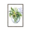 Picture of Green Vase I  _GroupedProduct_Rectangle_Portrait_Framed_Matted_