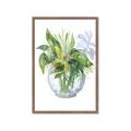 Picture of Green Vase I  _GroupedProduct_Rectangle_Portrait_Framed_Matted_