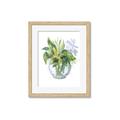 Picture of Green Vase I  _GroupedProduct_Rectangle_Portrait_Framed_Matted_