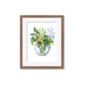 Picture of Green Vase I  _GroupedProduct_Rectangle_Portrait_Framed_Matted_