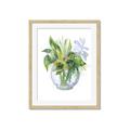 Picture of Green Vase I  _GroupedProduct_Rectangle_Portrait_Framed_Matted_