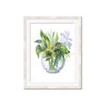 Picture of Green Vase I  _GroupedProduct_Rectangle_Portrait_Framed_Matted_