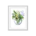 Picture of Green Vase I  _GroupedProduct_Rectangle_Portrait_Framed_Matted_