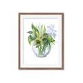 Picture of Green Vase I  _GroupedProduct_Rectangle_Portrait_Framed_Matted_