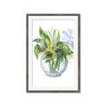 Picture of Green Vase I  _GroupedProduct_Rectangle_Portrait_Framed_Matted_