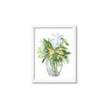 Picture of Green Vase II  _GroupedProduct_Rectangle_Portrait_Framed_Matted_