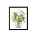 Picture of Green Vase II  _GroupedProduct_Rectangle_Portrait_Framed_Matted_