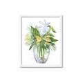 Picture of Green Vase II  _GroupedProduct_Rectangle_Portrait_Framed_Matted_