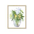 Picture of Green Vase II  _GroupedProduct_Rectangle_Portrait_Framed_Matted_