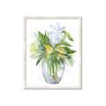 Picture of Green Vase II  _GroupedProduct_Rectangle_Portrait_Framed_Matted_
