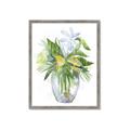 Picture of Green Vase II  _GroupedProduct_Rectangle_Portrait_Framed_Matted_