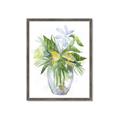 Picture of Green Vase II  _GroupedProduct_Rectangle_Portrait_Framed_Matted_