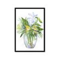 Picture of Green Vase II  _GroupedProduct_Rectangle_Portrait_Framed_Matted_