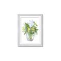 Picture of Green Vase II  _GroupedProduct_Rectangle_Portrait_Framed_Matted_