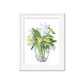 Picture of Green Vase II  _GroupedProduct_Rectangle_Portrait_Framed_Matted_
