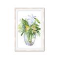 Picture of Green Vase II  _GroupedProduct_Rectangle_Portrait_Framed_Matted_