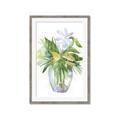 Picture of Green Vase II  _GroupedProduct_Rectangle_Portrait_Framed_Matted_